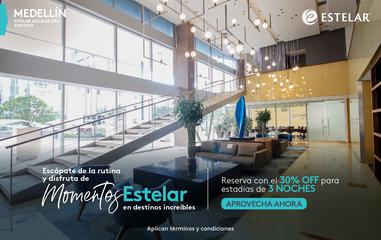 DESESTRÉSATE 30%OFF ESTELAR Milla de Oro Hotel Medellin