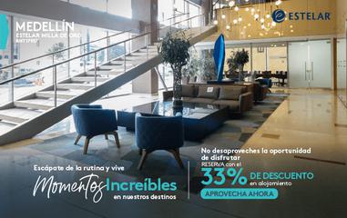 PROMO ESTELAR “33%OFF” ESTELAR Milla de Oro Hotel Medellin